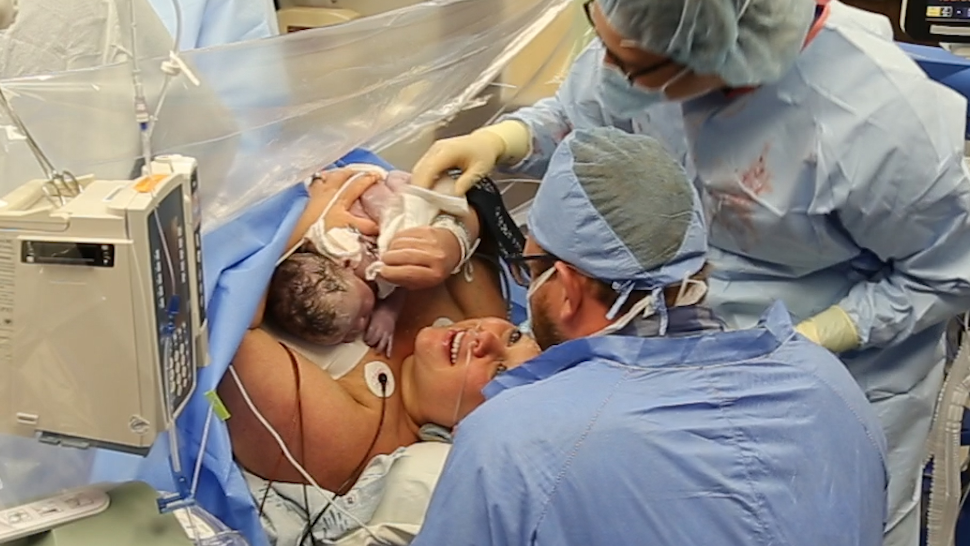 Watch A C Section Delivery St Luke’s Birthing Center