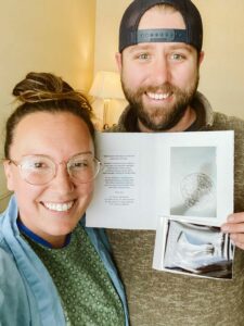 Andrew and Amanda smiling together